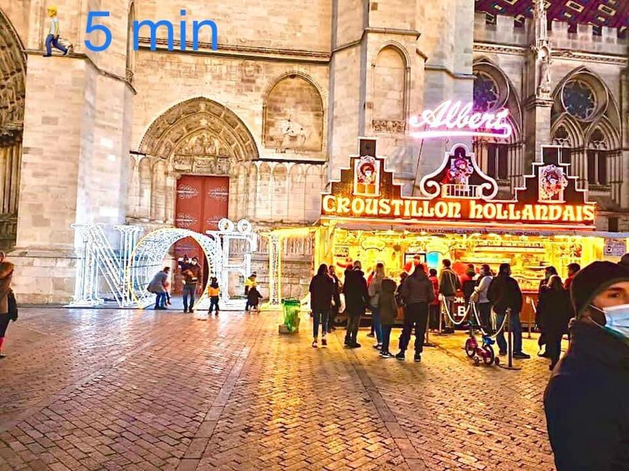 Le Led Room,Centre Ville Place De Parking Gratuite Sens Exteriör bild